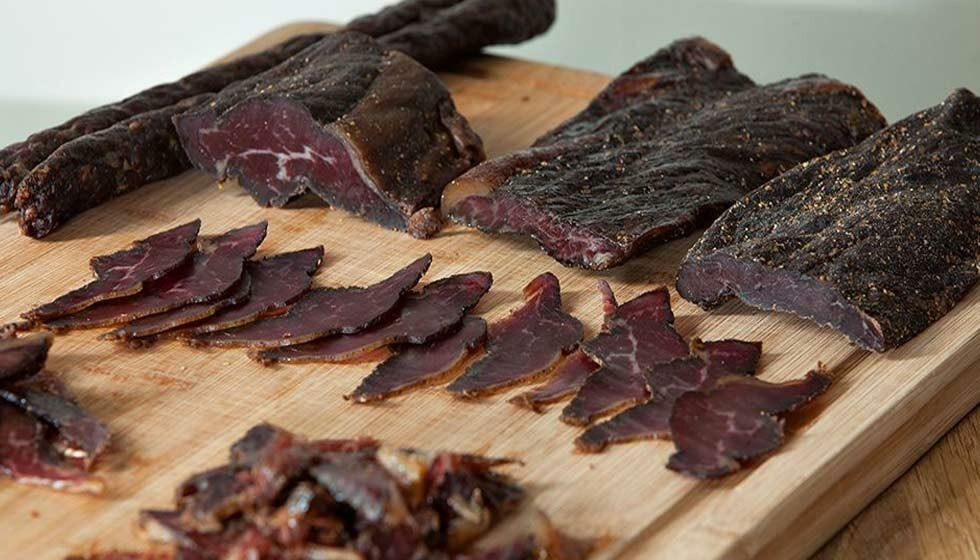 Wallaby biltong